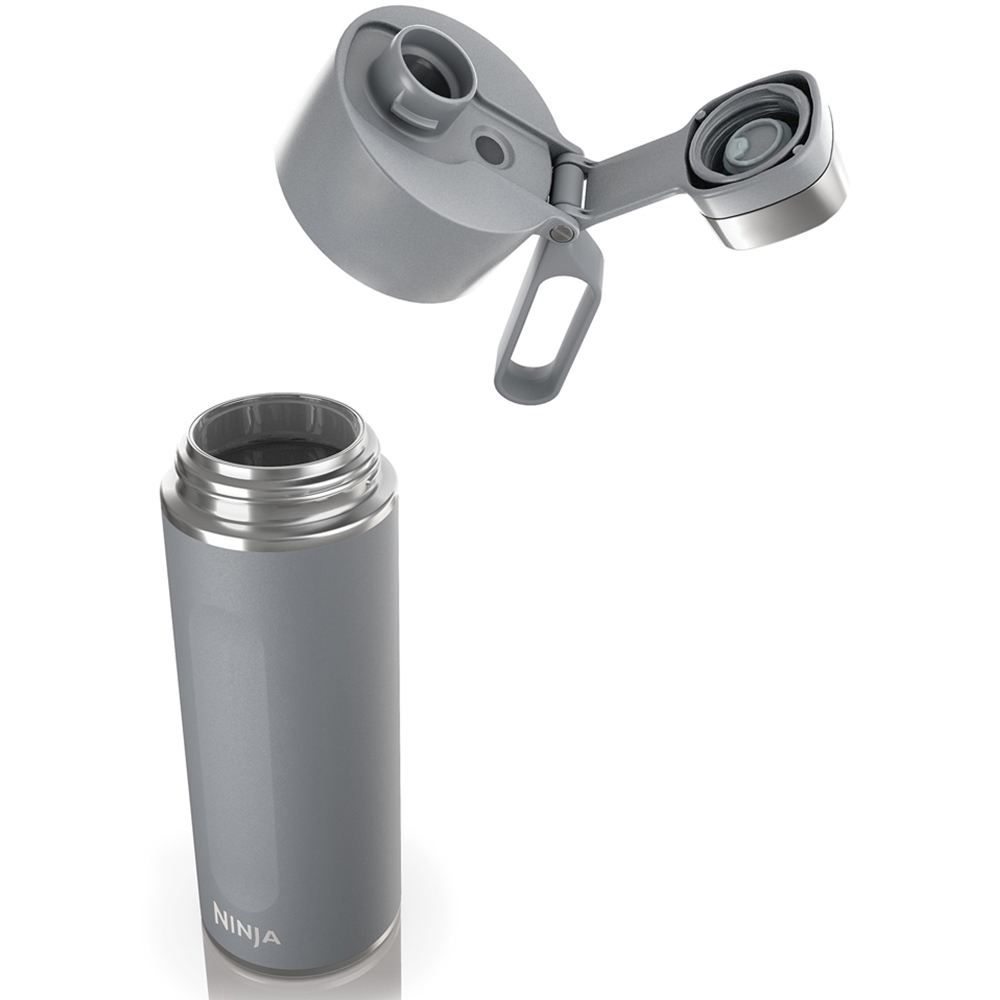 Ninja Thirsti Grey Travel Bottle 530ml Image 3