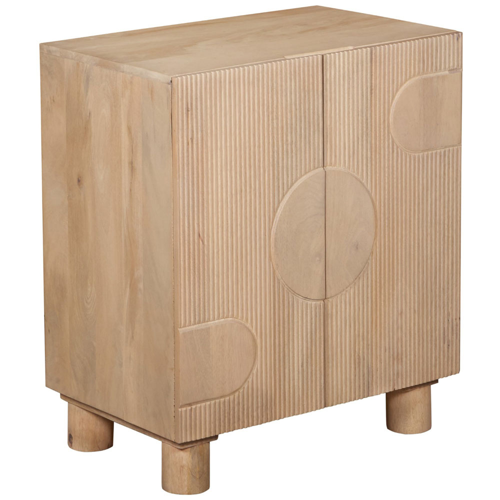 IH Design Ajmer 2 Door Solid Wood Sideboard Image 3