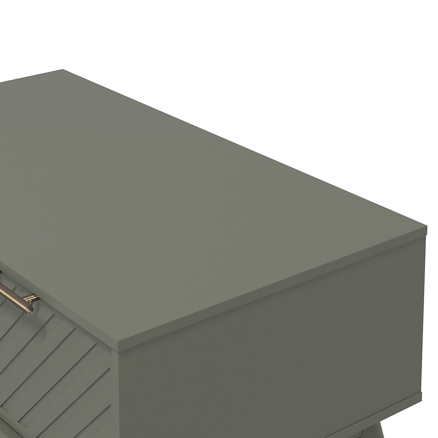 Cora 2 Drawer Green Coffee Table Image 5