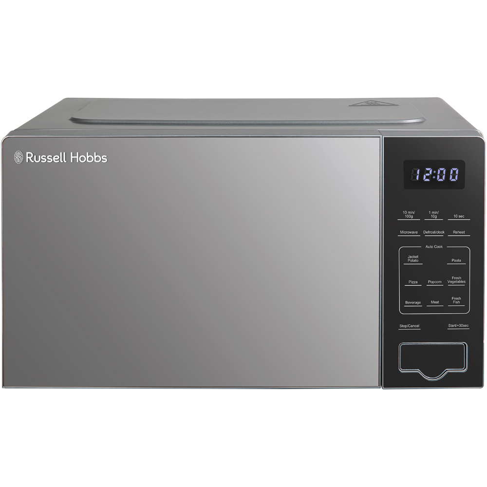 Russell Hobbs RHMT2005S Silver 20L Compact Touch Control Digital Microwave 700W Image 2