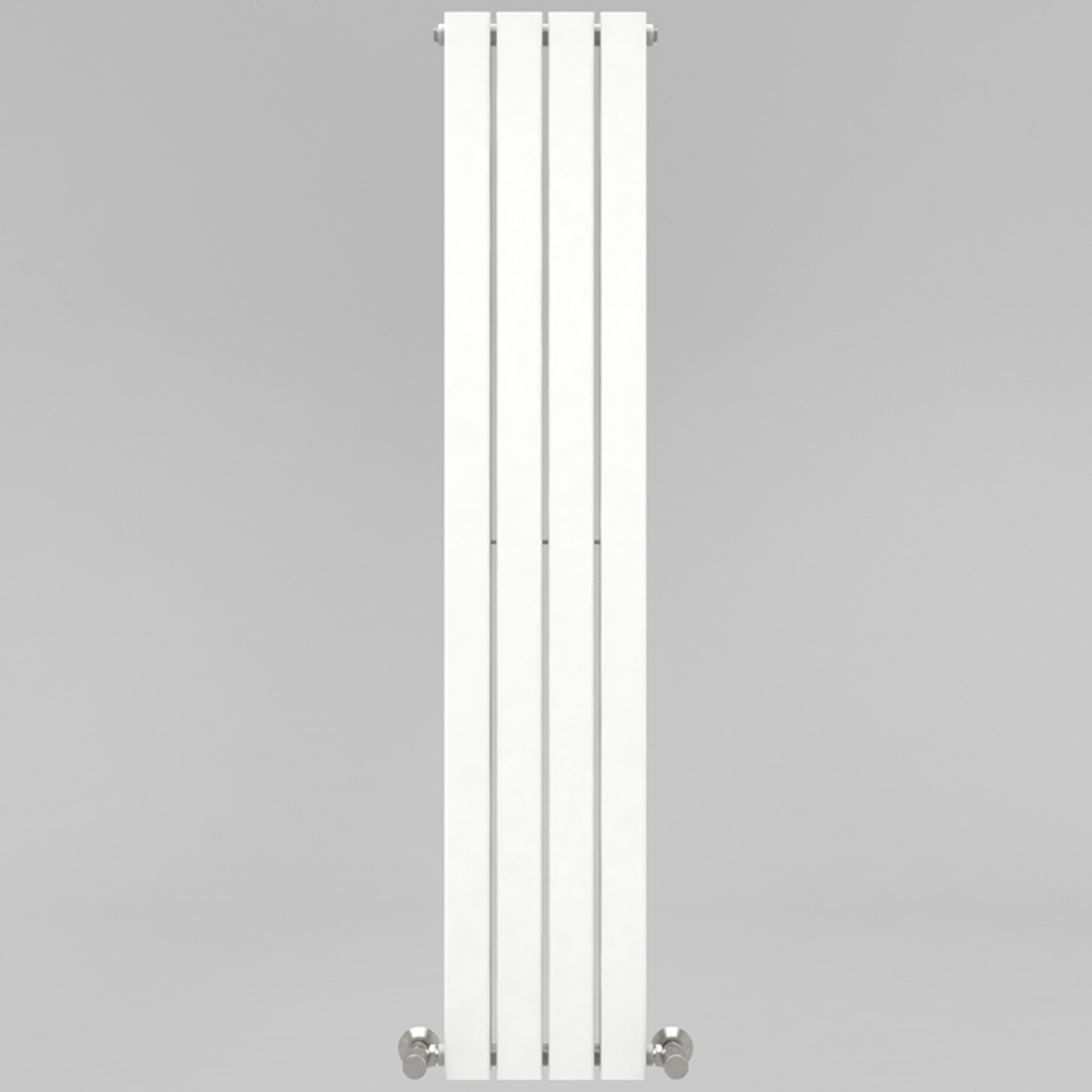 White 4442 BTU Double Flat Panel Vertical Column Radiator 1800 x 272mm Image 3