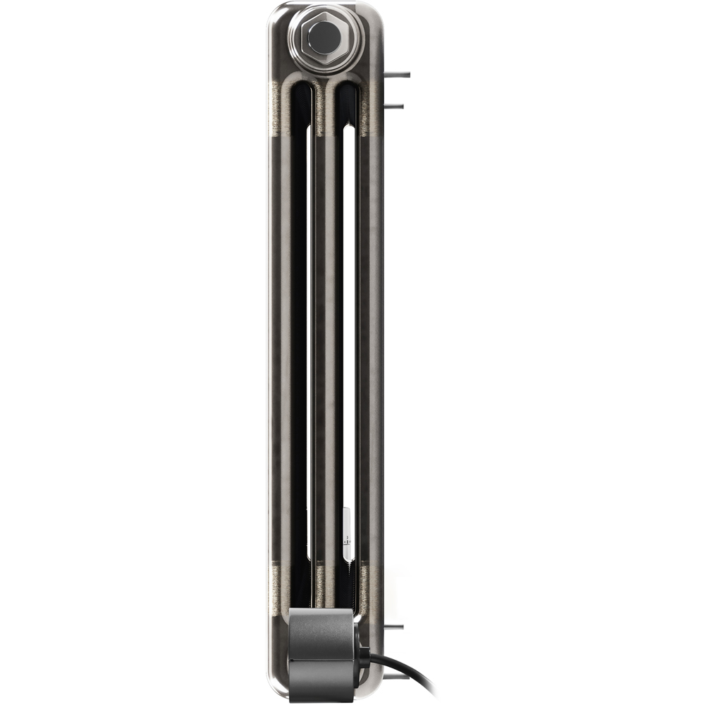 Terma Colorado Wi-Fi Clear Lacquer 3 Column Deep Electric Radiator 1500W 600 x 1194mm Image 3