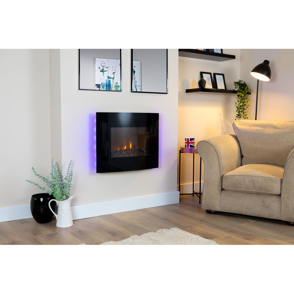 Focal Point Lexington Black Electric Fire 1.8kW Image 2