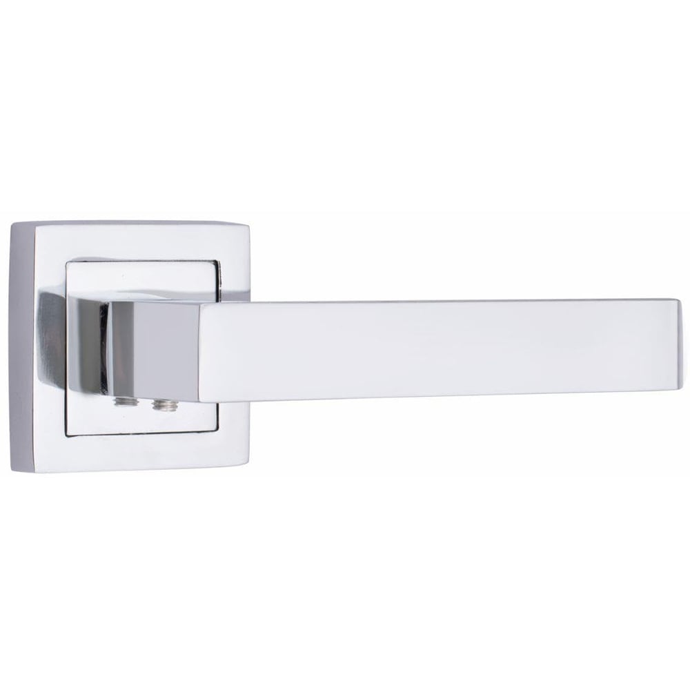 Golden Grace Polished Chrome Premium Delta Door Handles Set Image 3