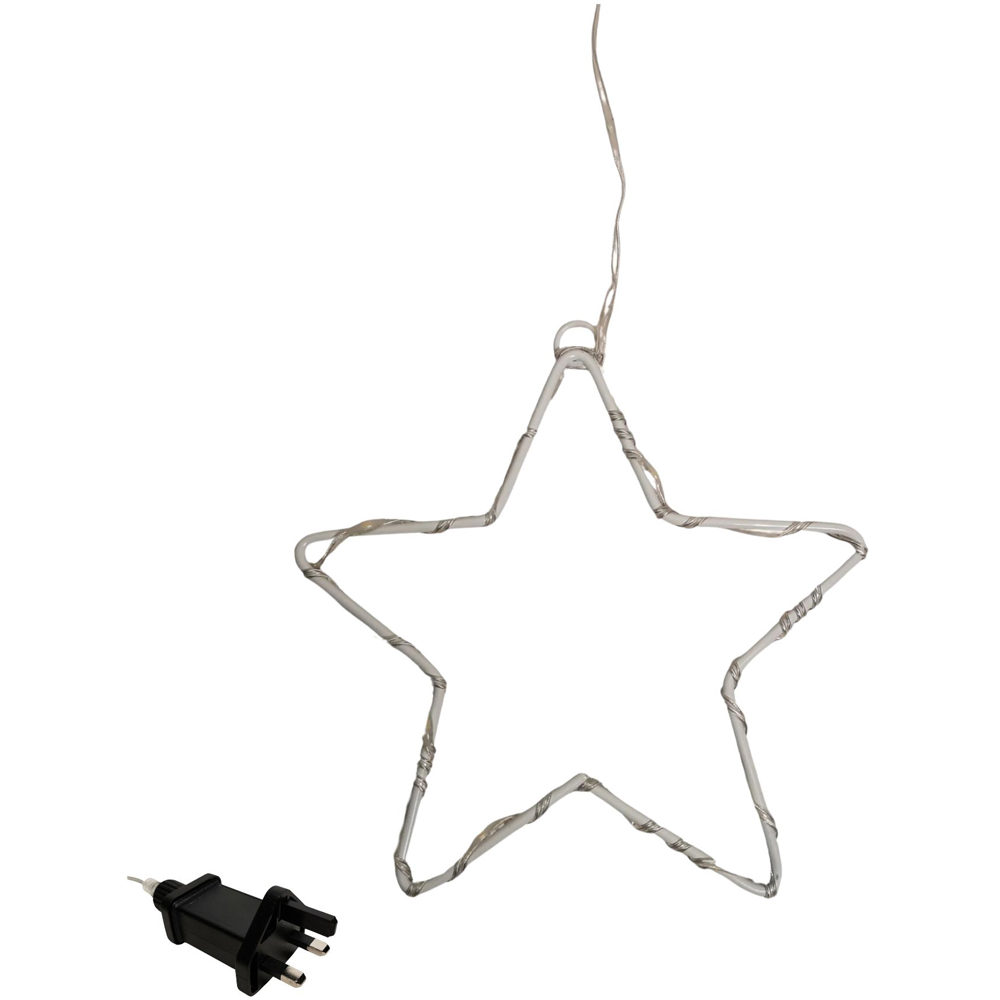 Premier FlexiBrights 258 Warm White LED Star Christmas Curtain Light 1.2 x 1.2m Image 2