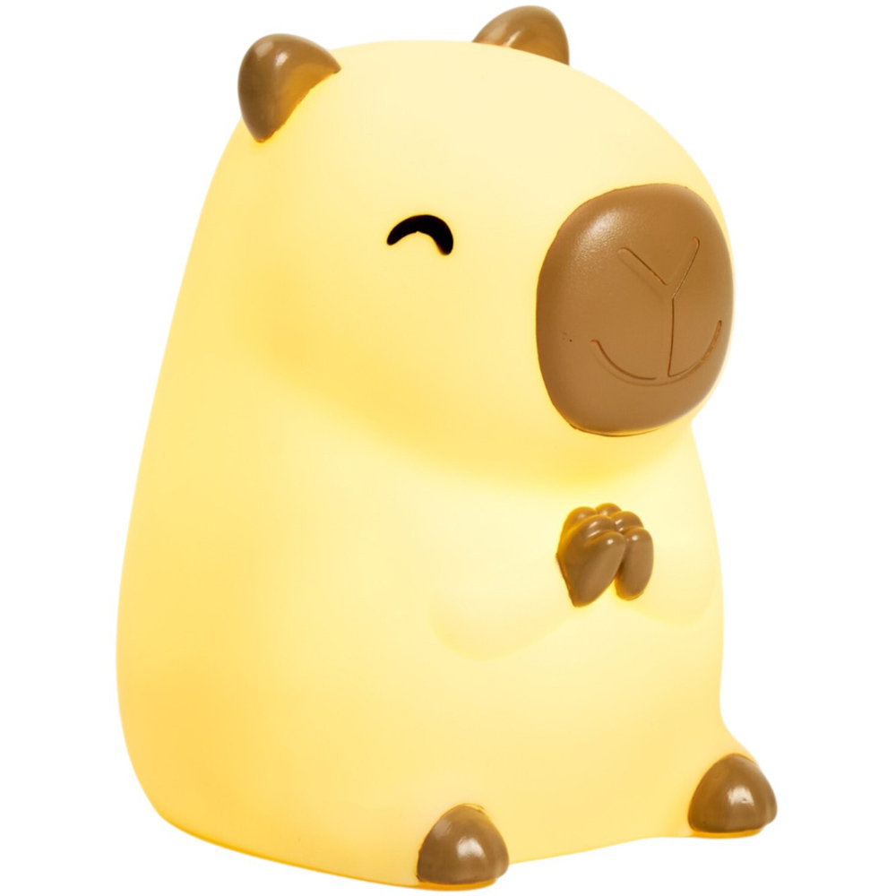 Capybara Battery Operated LED Desk Light Image 6