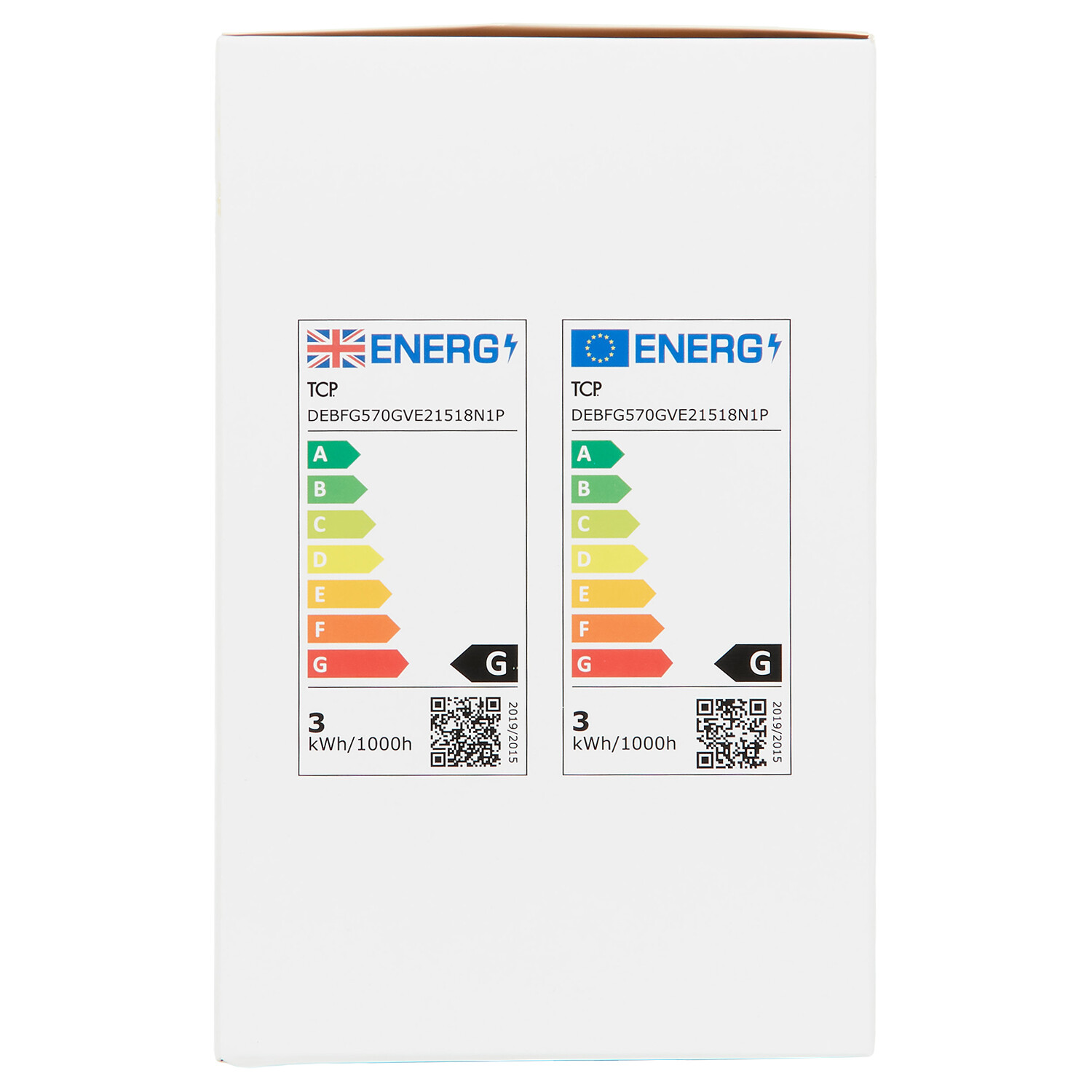 TCP Filament Smoke G95 70L B22 Warm White Bulb - Warm White Image 7