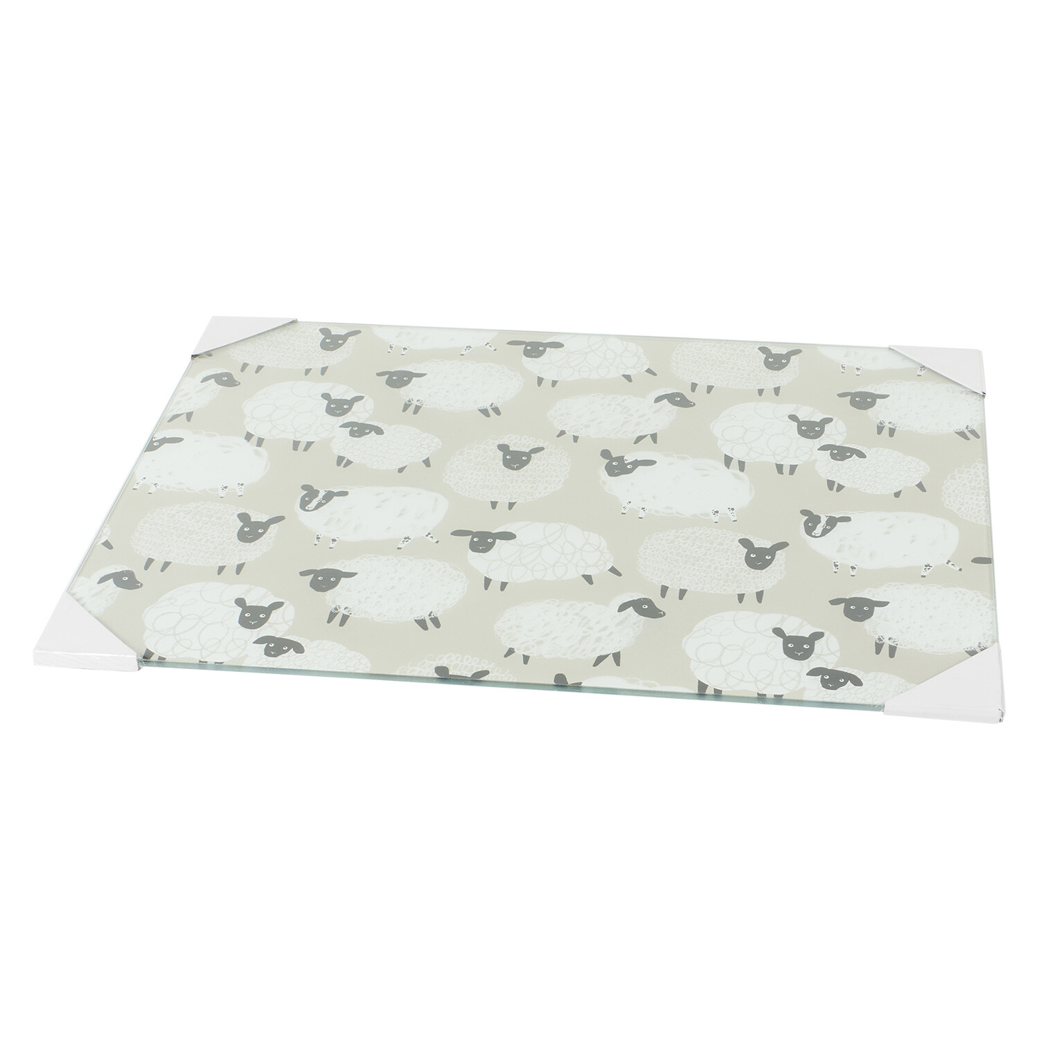 Highland Flock Glass Worktop Saver - Multicolour Image 2