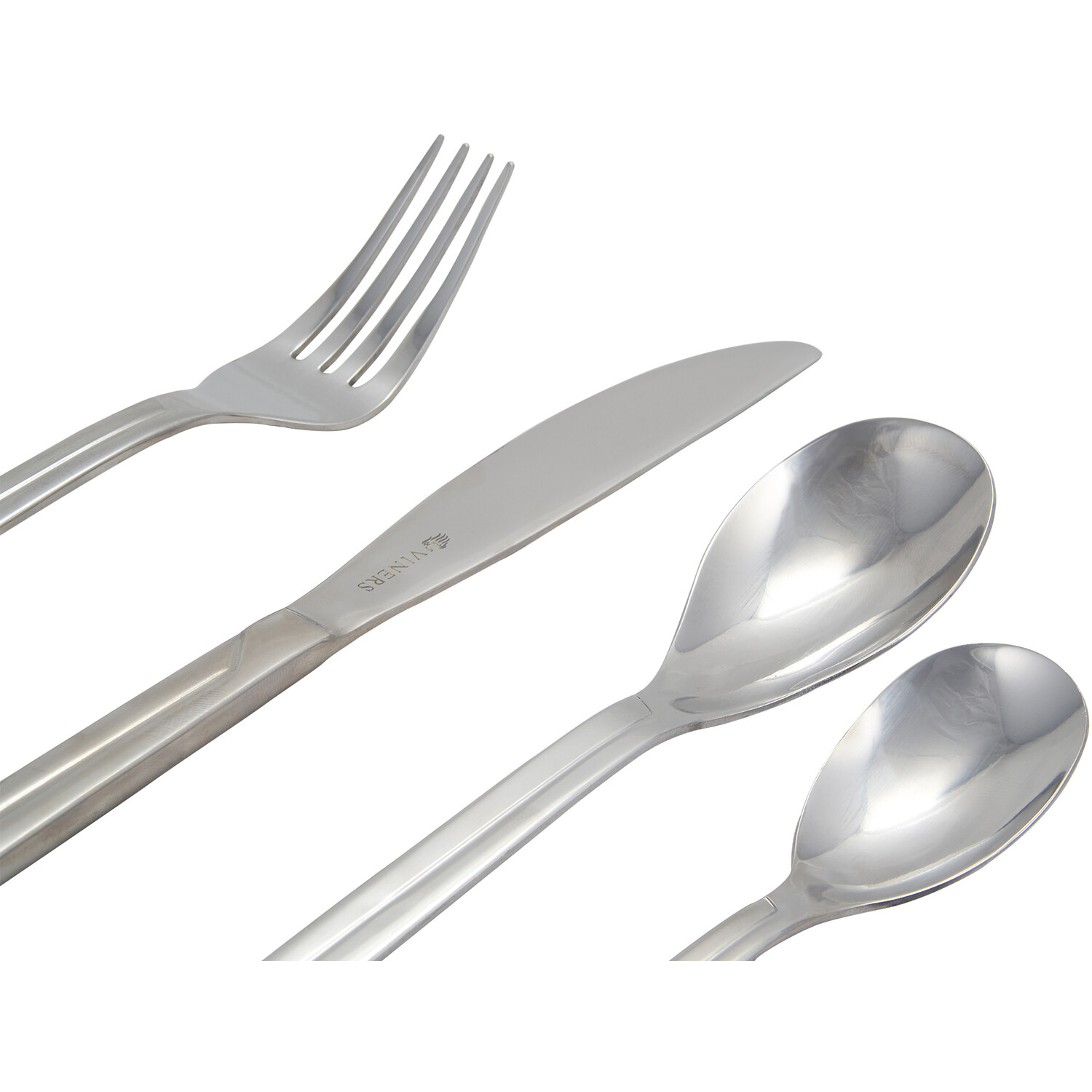 16-Piece Valencia Cutlery Set - Chrome Image 4
