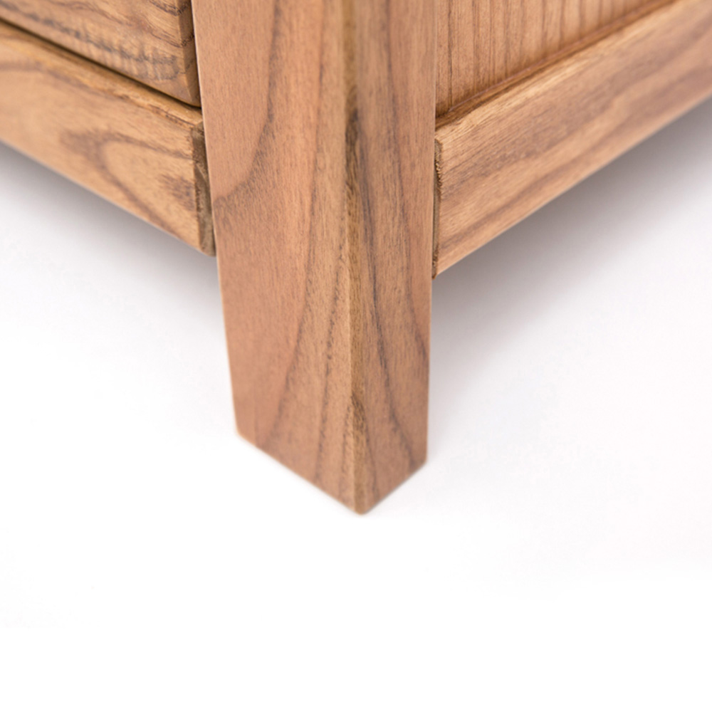 Cabinet Bits Trivento 6 Drawer Brown Brass Knob Chest of Drawers Image 6