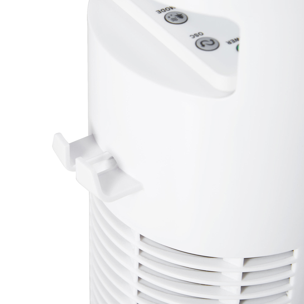 HOMCOM White Tower Fan 30 inch Image 4