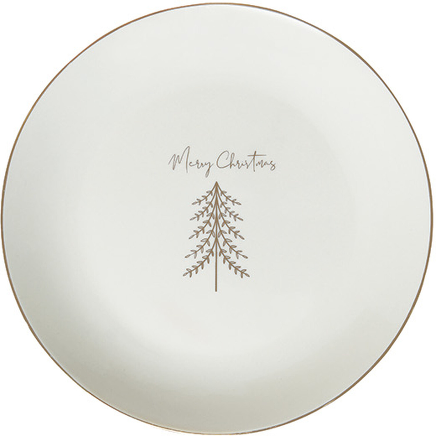 12 Piece Pine Dinner Set Gold - Gold Image 4