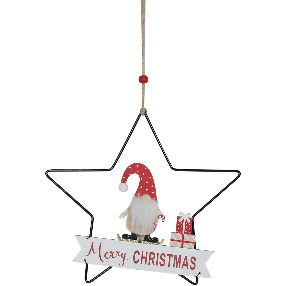 Gonk Merry Christmas Hanging Star Image 3