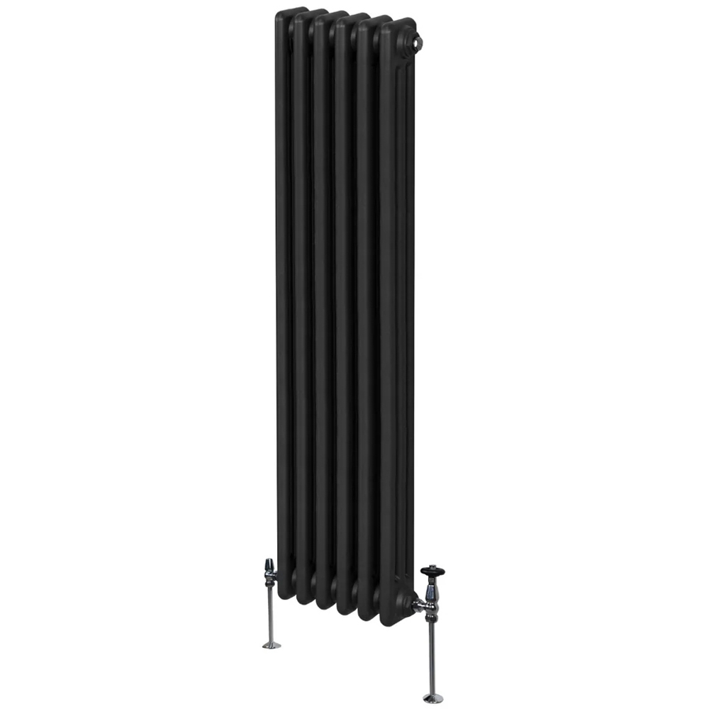 Monster Shop 3957 BTU Black Traditional 3 Column Radiator 1800 x 292mm Image 3