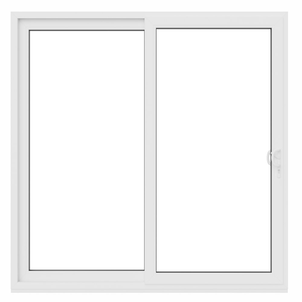 Crystal uPVC Sliding Patio Left to Right White Clear Glass 1790x2090mm Image 3