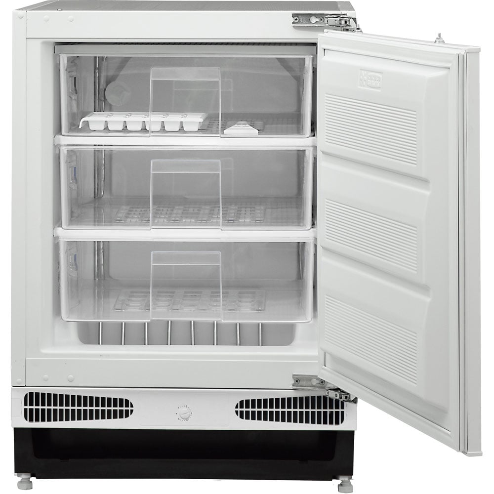 Haden HUZ130L White 96L Integrated Built Under Counter Freezer Image 2