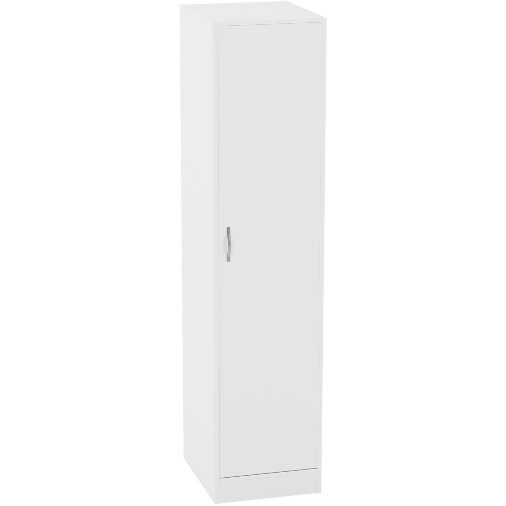 Vida Designs Riano Single Door White Wardrobe Image 2