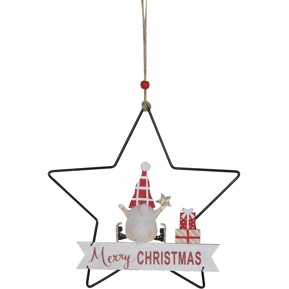 Gonk Merry Christmas Hanging Star Image 2