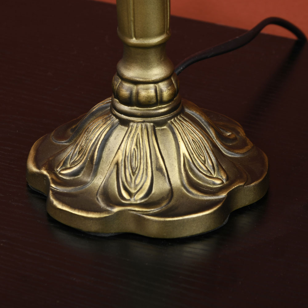 Portland Blue Antique Table Lamp Image 3