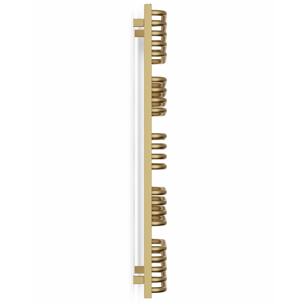 Terma Alex One 2046BTU Brass Electric Towel Rail 1140 x 500mm Image 4