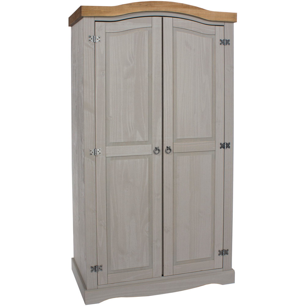 Core Products Corona 2 Door Grey Wardrobe Image 4