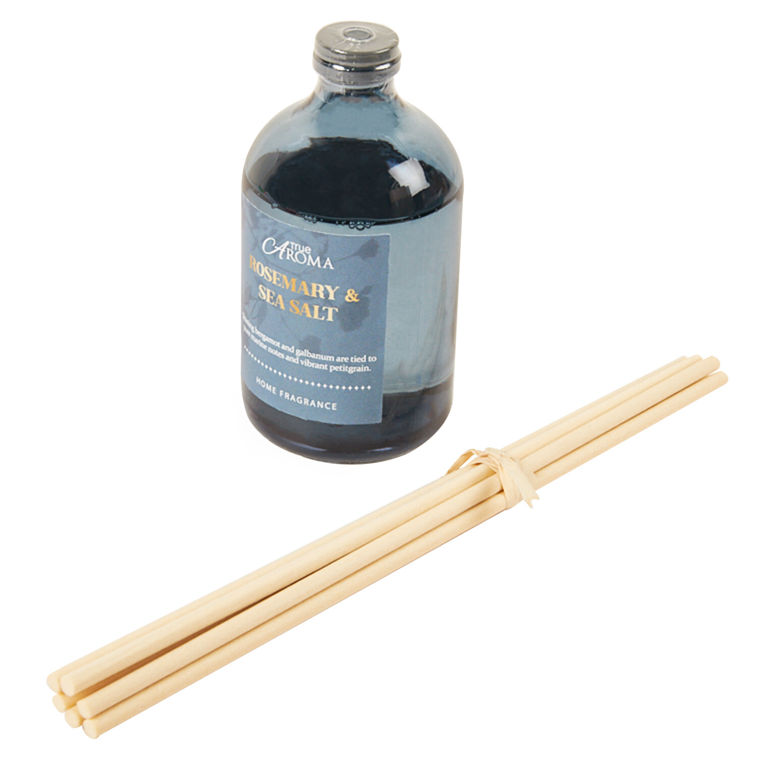 Rosemary and Sea Salt Diffuser 100ml - Blue Image 3