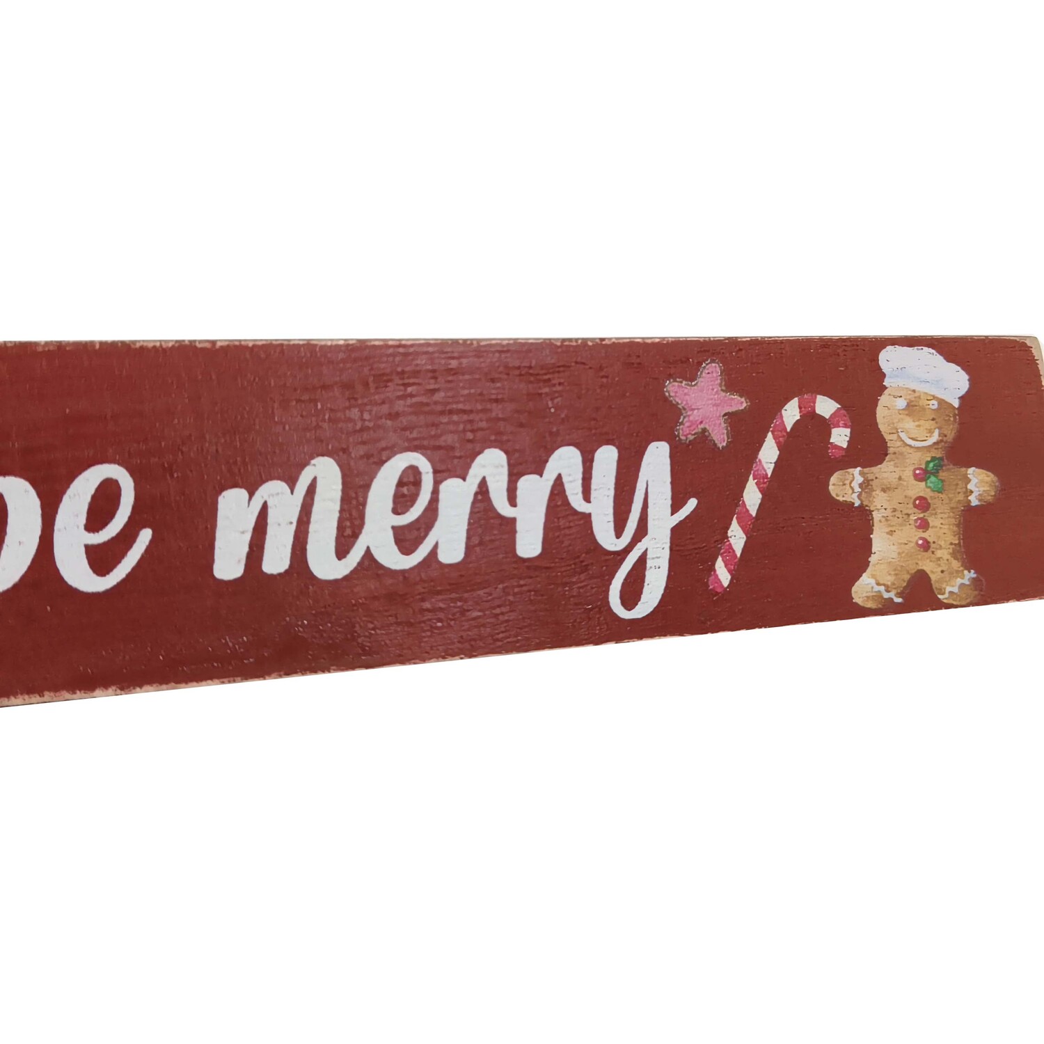 Gingerbread Message Block Multicolour Image 6