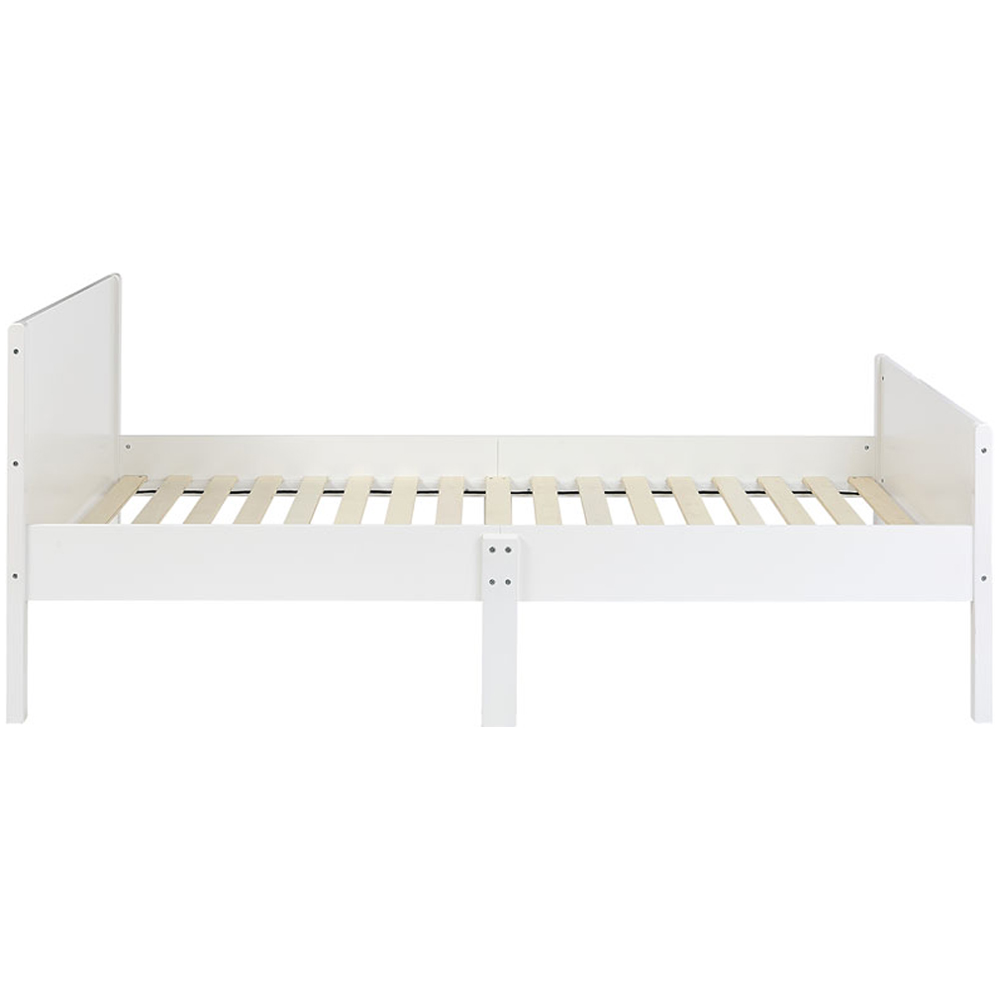 Liberty House Toys Single White Racing Cars Kids Bed Image 4