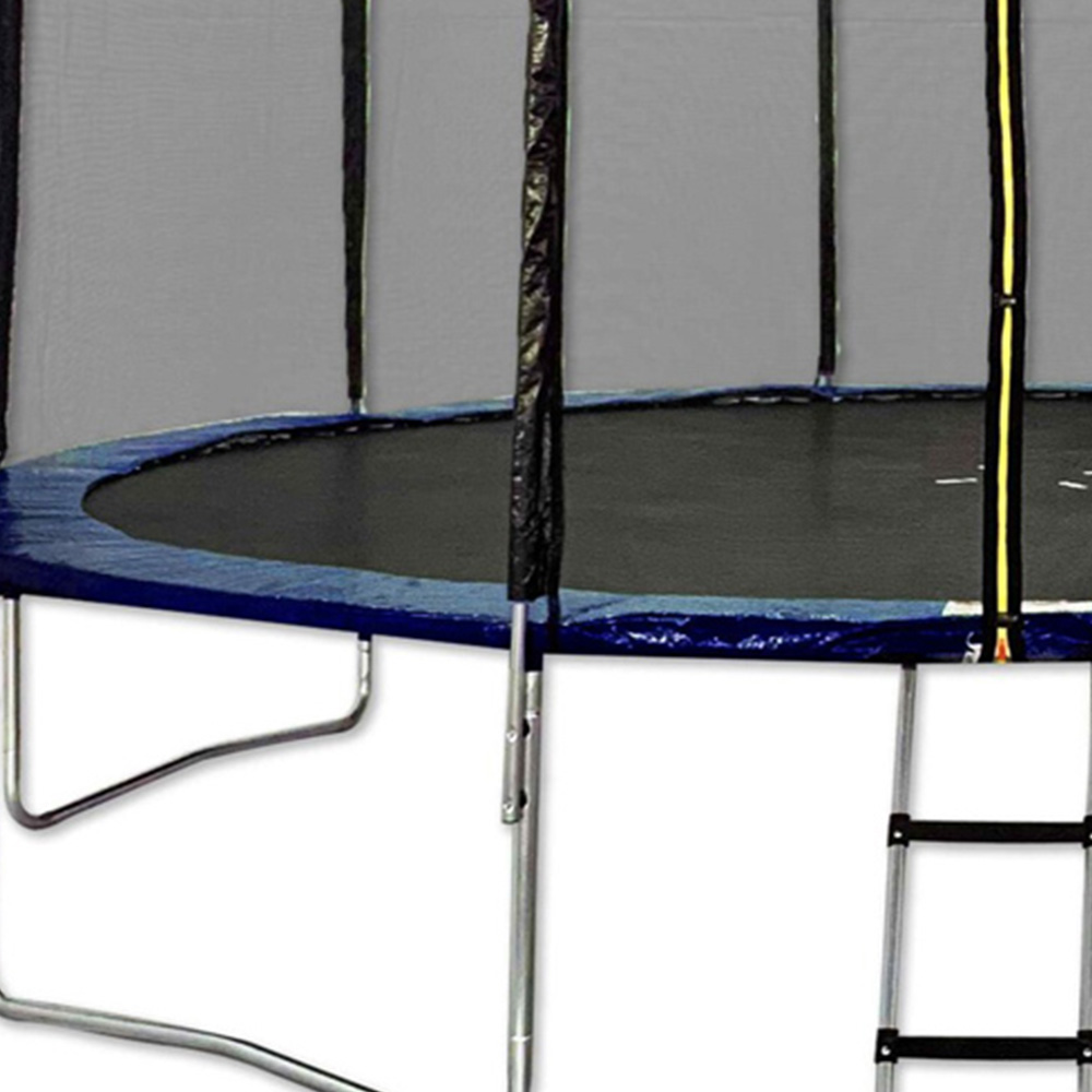 Trampoline Warehouse 16ft Blue Trampoline with Safety Enclosure Net Image 2