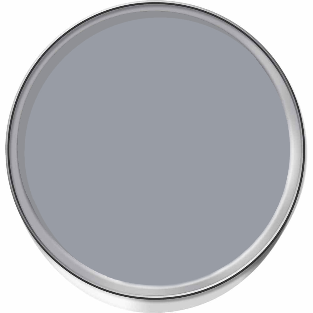 Hemway Slate Grey Interior Matt Acrylic Emulsion Paint 2.5L Image 3