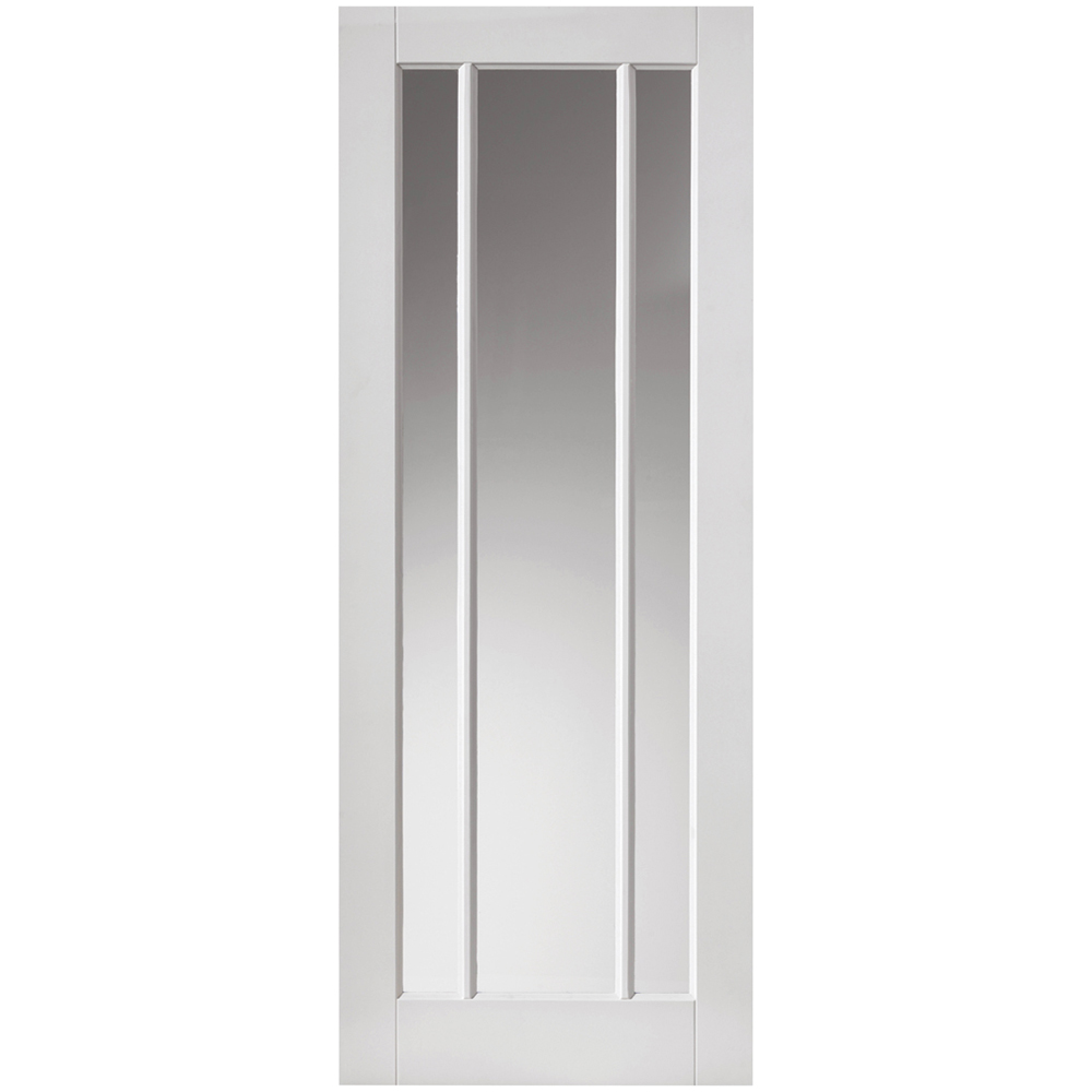 JB Kind Trinidad Classic White Glazed Internal Door 1981 x 762mm Image 1