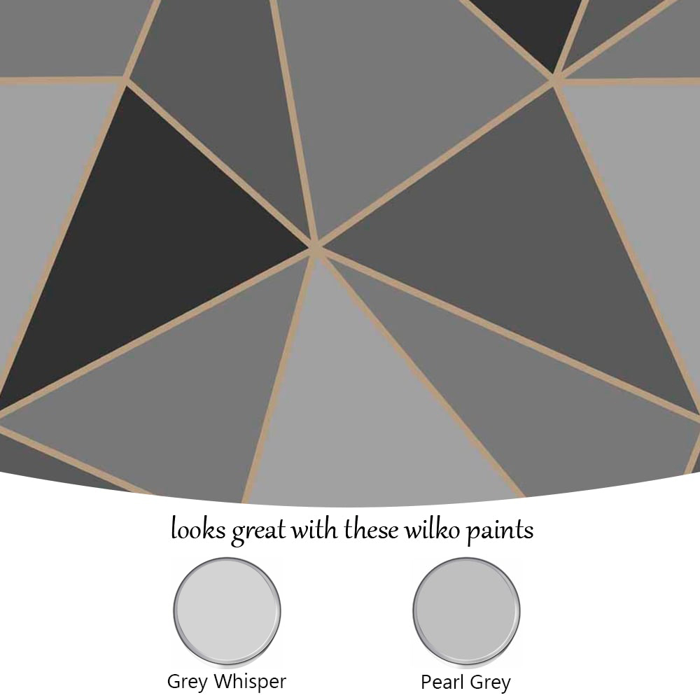 Sublime Apex Geo Charcoal Wallpaper Image 4