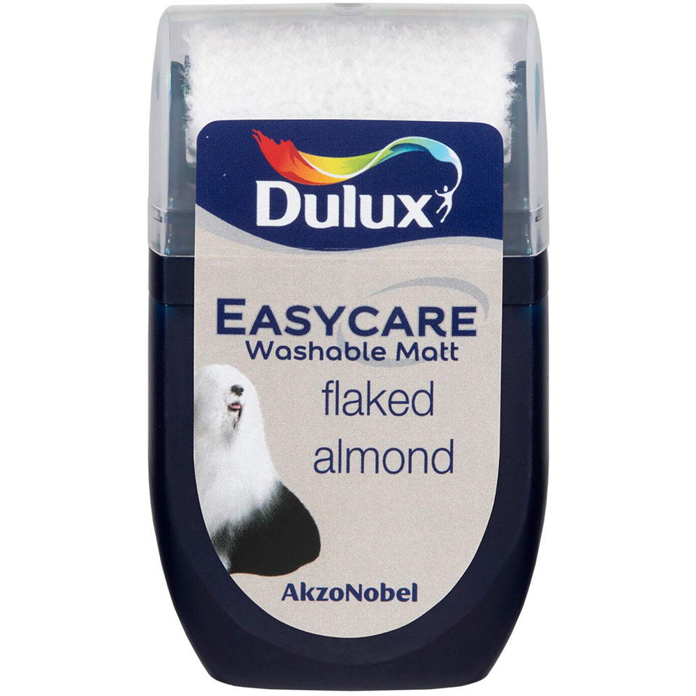 Dulux Easycare Washable Matt Tester - Flaked Almond Image