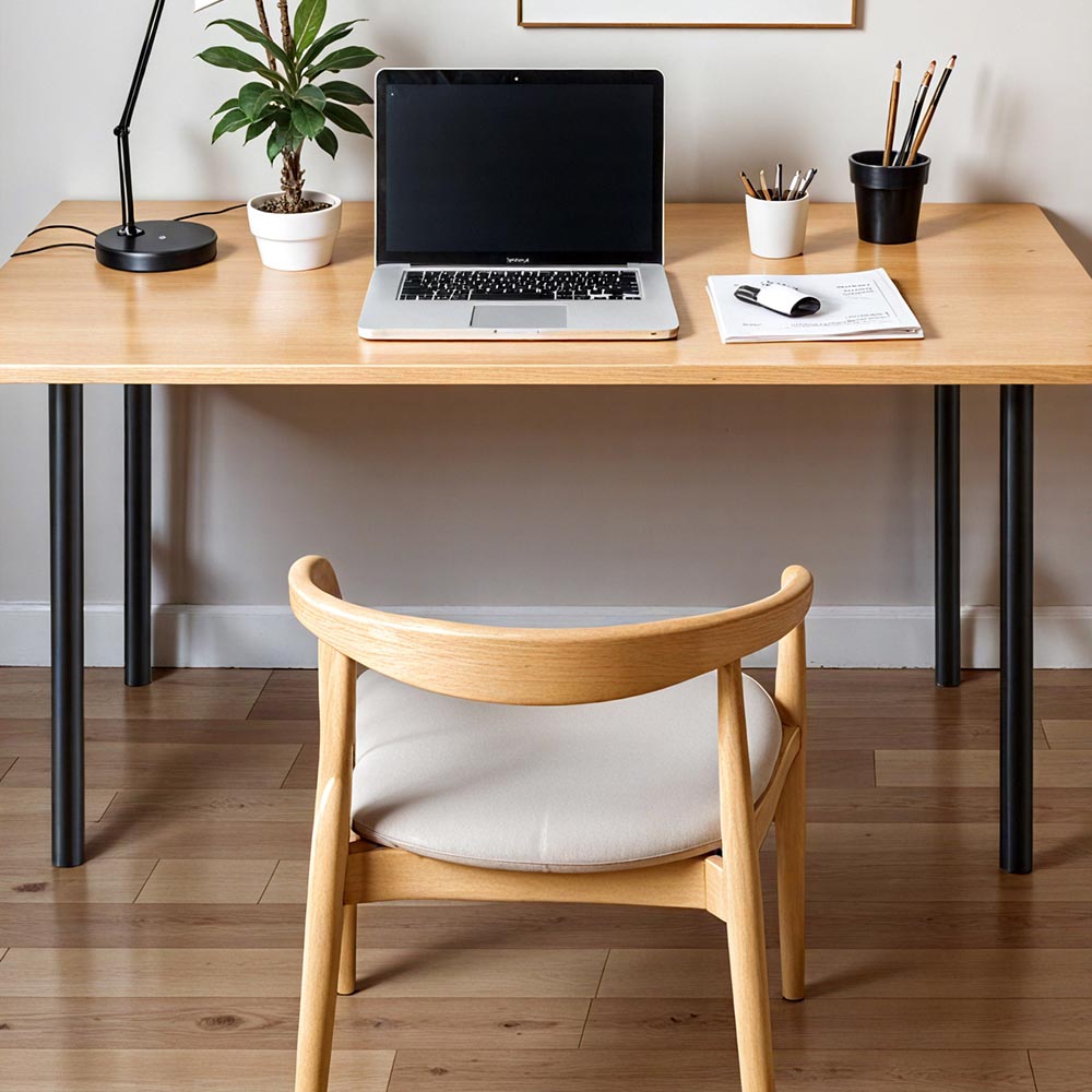 Living and Home 2 Pack Adjustable Metal Furniture Leg Image 2