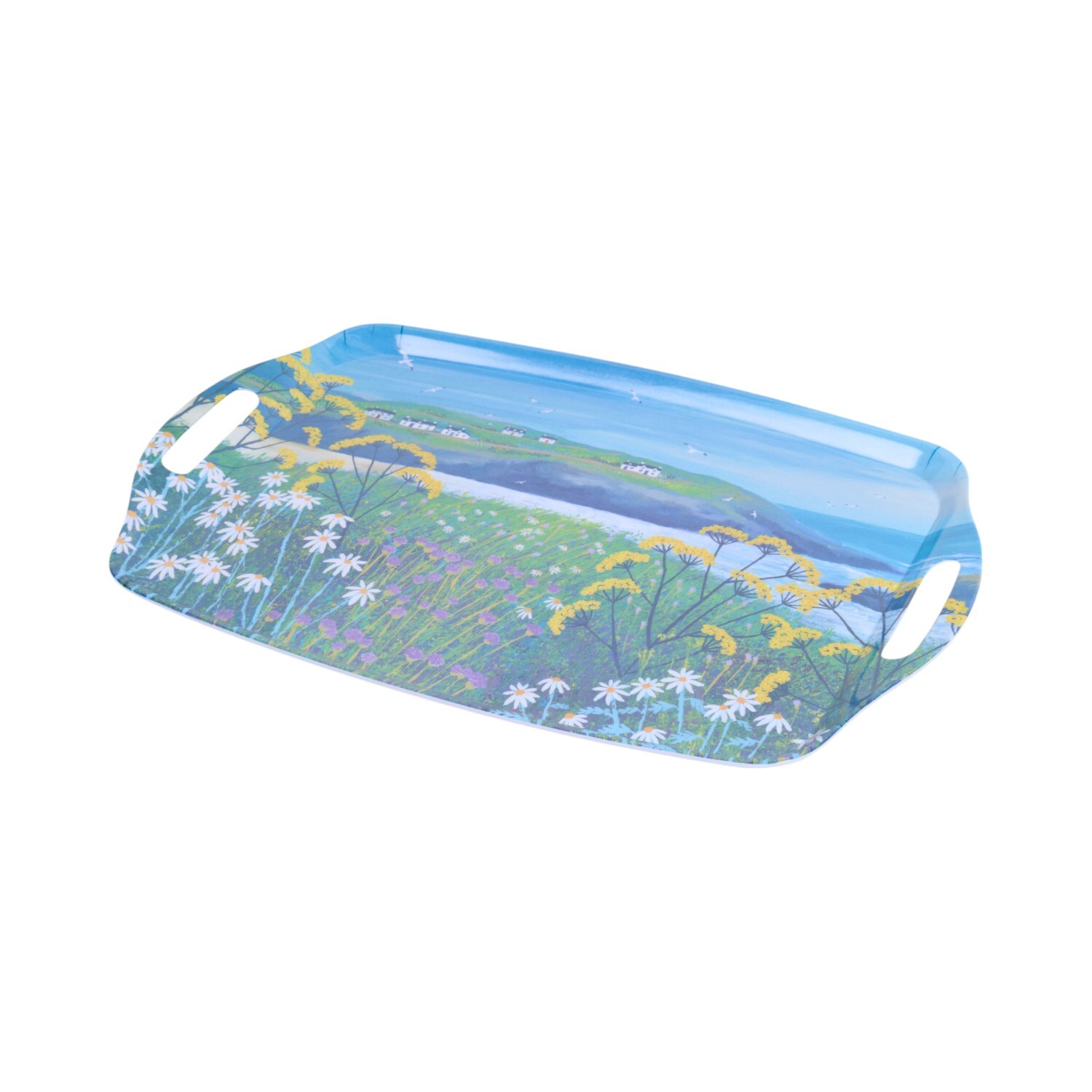 Headland Cottages Large Tray Blue Image 2
