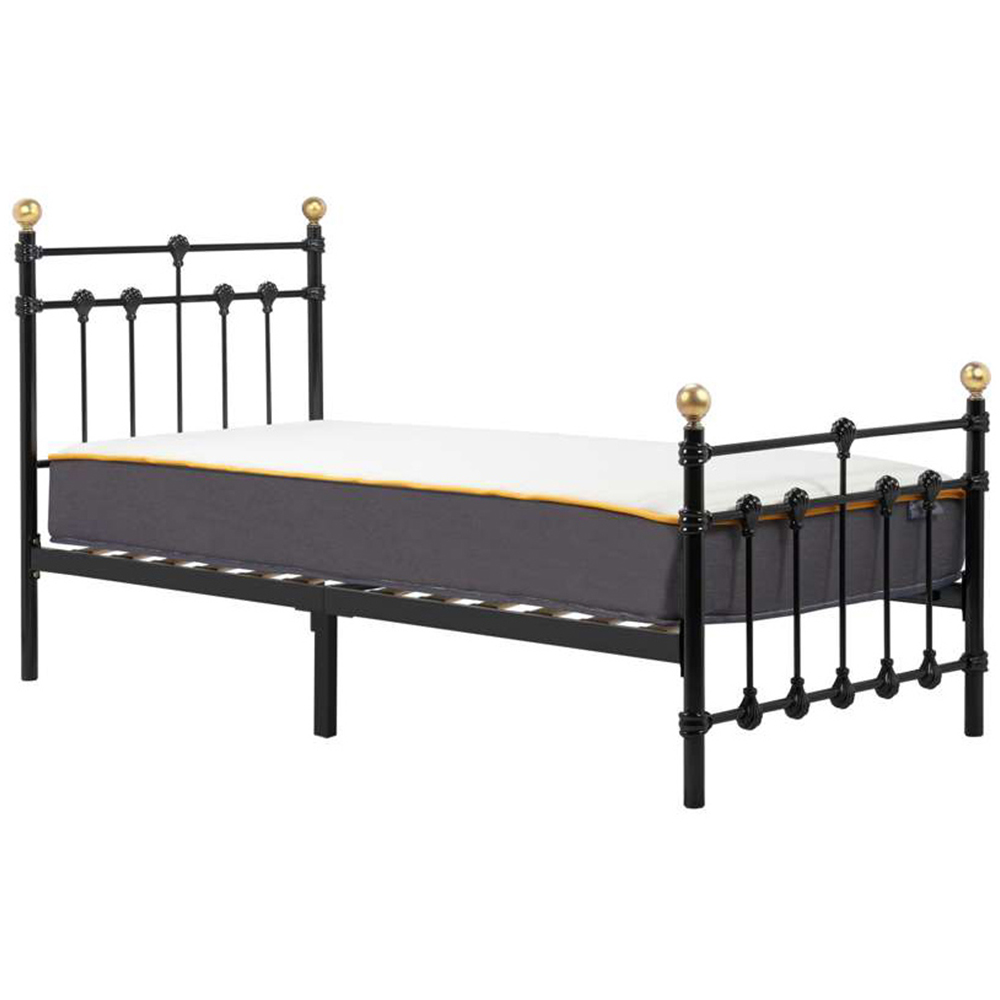 Atlas Single Black Bed Image 5