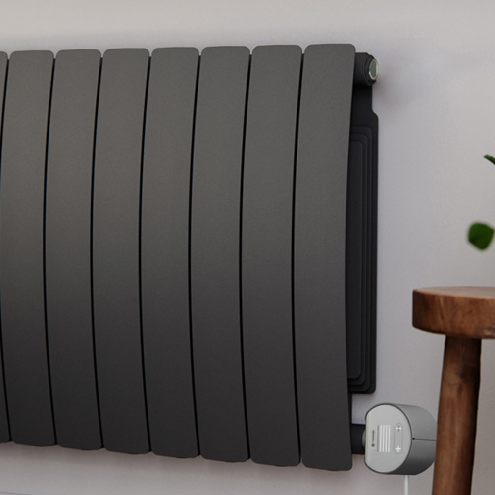 Terma Bergamo Wi-Fi Graphite Grey Electric Radiator 2000W 590 x 1360mm Image 8