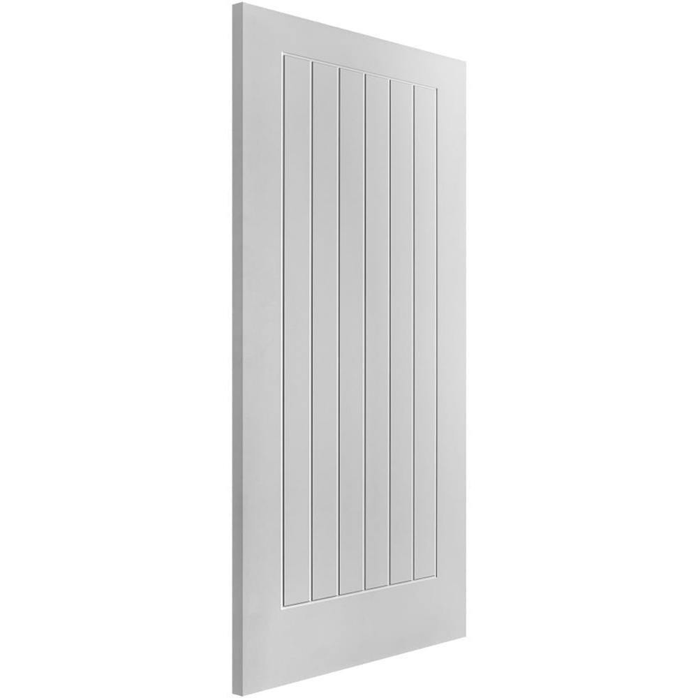 White Primed Cottage FD30 Internal Fire Door 1981 x 762 x 44mm Image 2