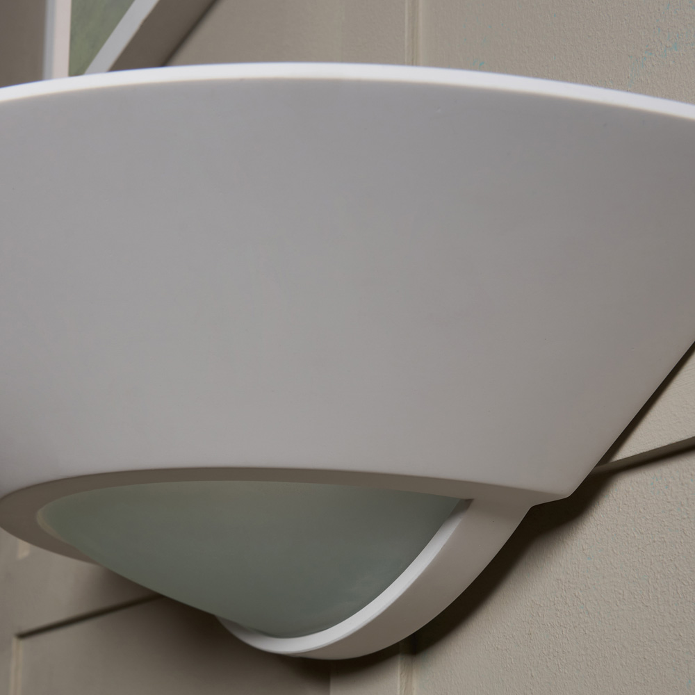 Inlight Polaris Paintable Plaster Wall Uplighter Image 5