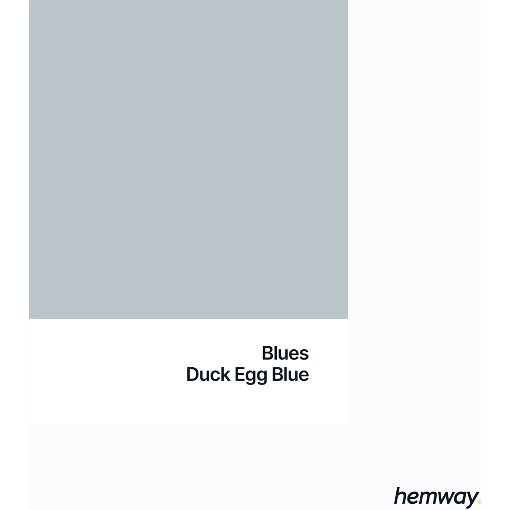 Hemway Duck Egg Blue Exterior Matt Acrylic Emulsion Paint 2.5L Image 8