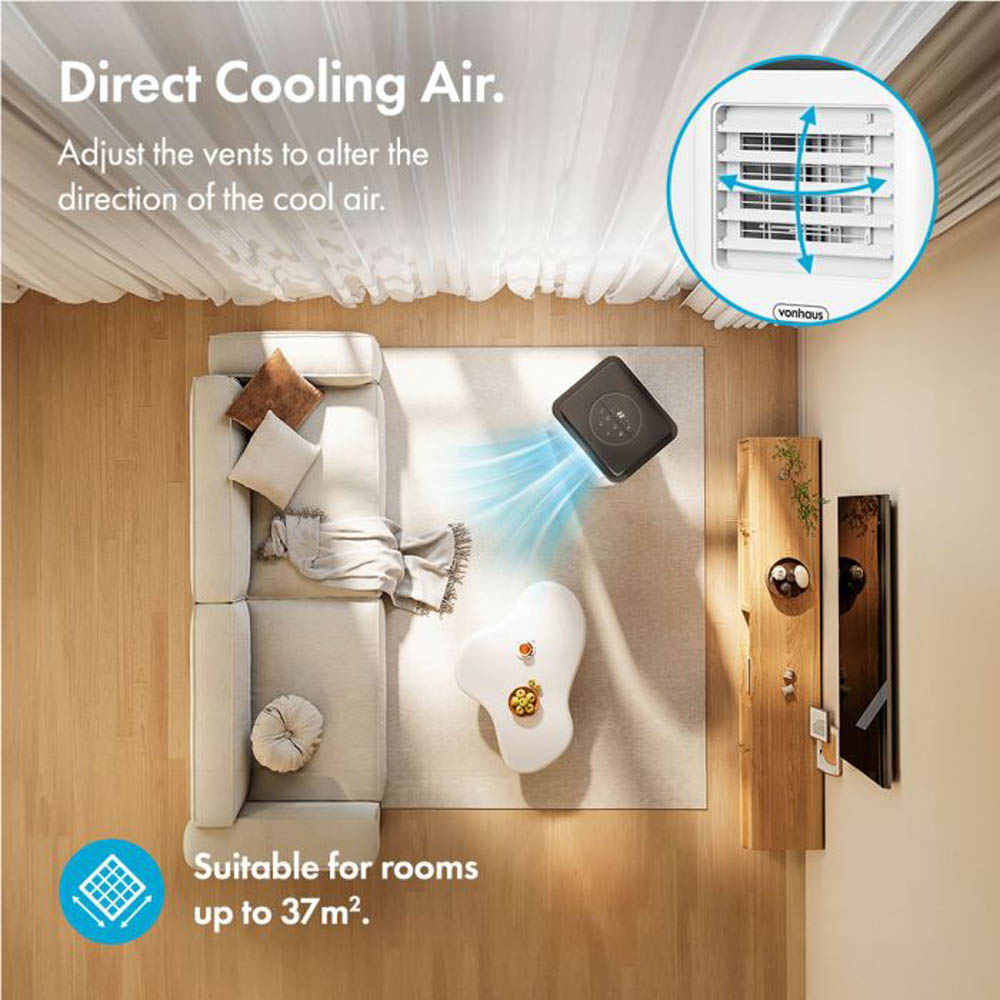 VonHaus 9000BTU White Air Conditioner Image 7