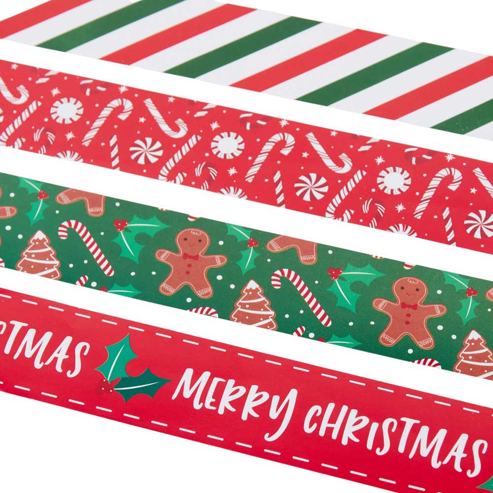 Pack of 80 Christmas Paper Chains - Red and Green Image 2