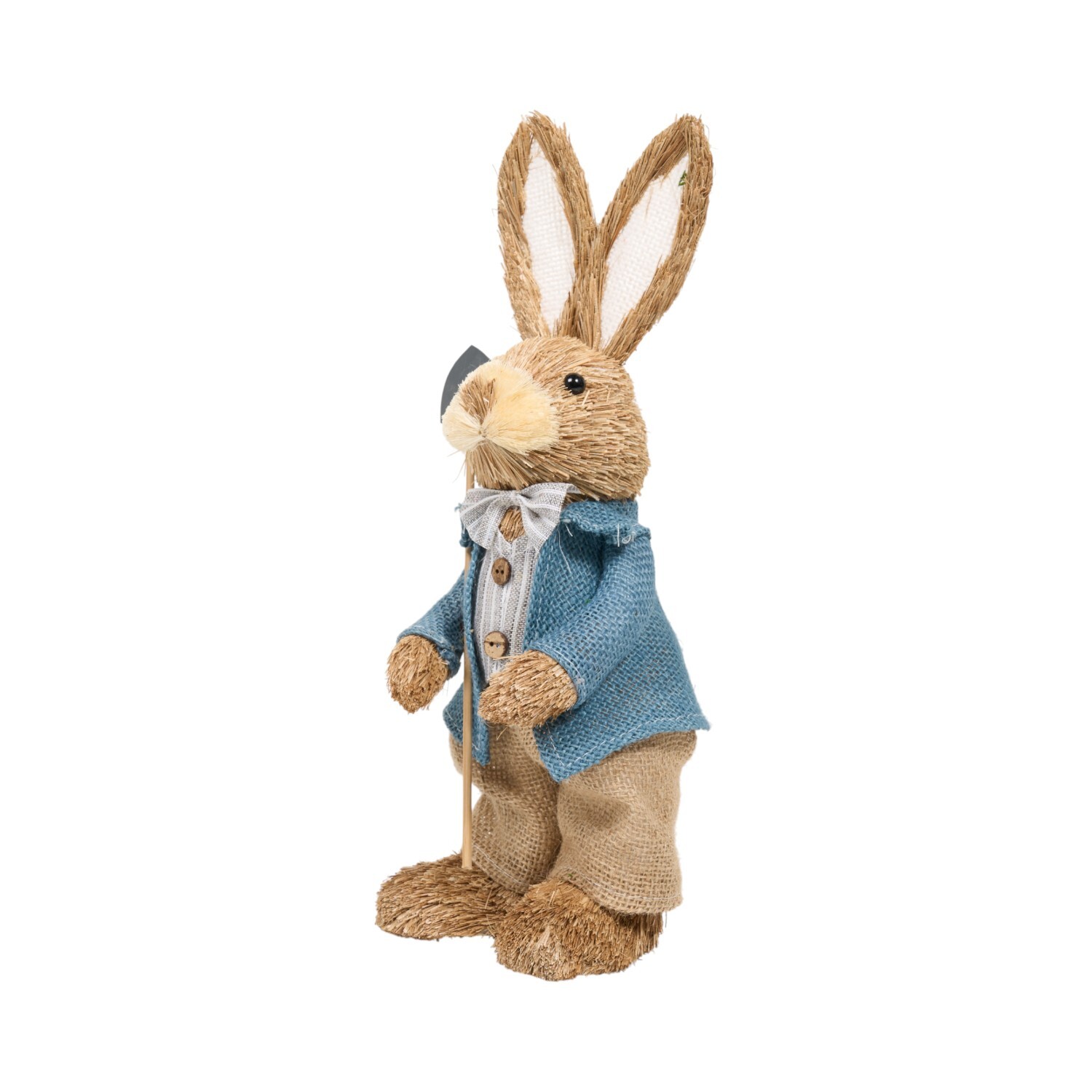 Wicker Bunny Display Decoration Image 5