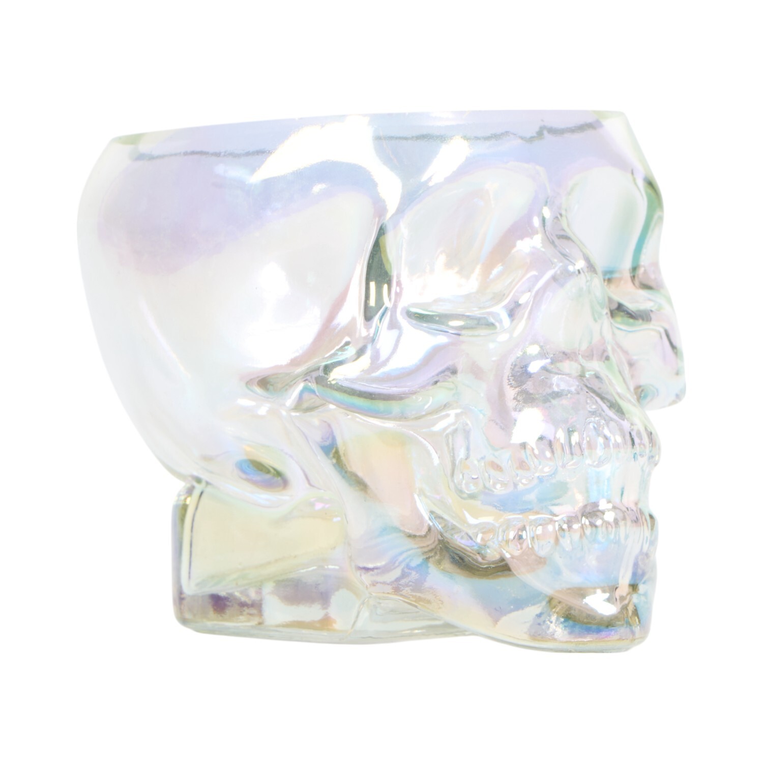 Assorted Skull Tealight Holder Black or Clear Image 6
