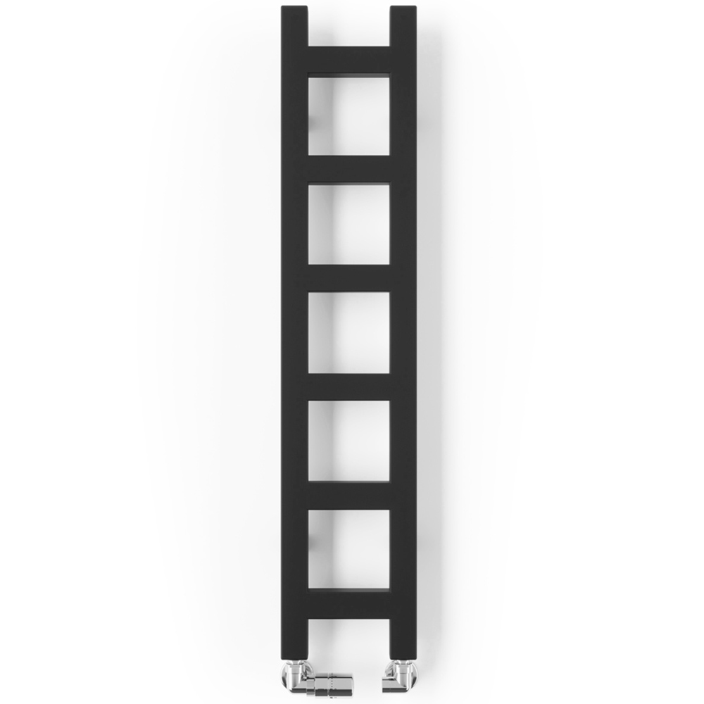 Terma Easy 638 BTU Matt Black Electric Heated Towel Rail 960 x 200mm Image 4