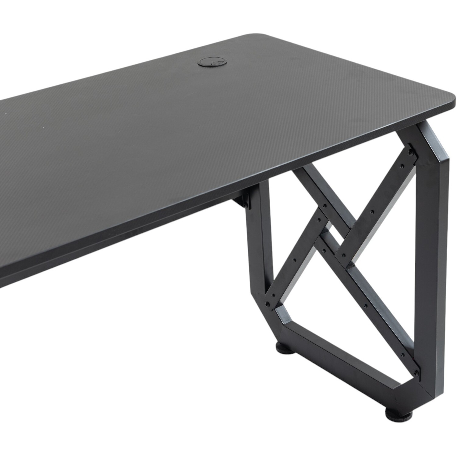 LED Gaming Desk with Remote ControlBlack Image 14