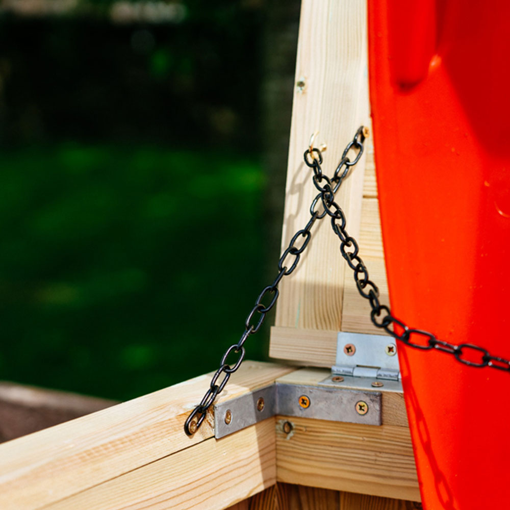 The Garden Village Chatburn 240L Double Wheelie Bin Shed Image 6