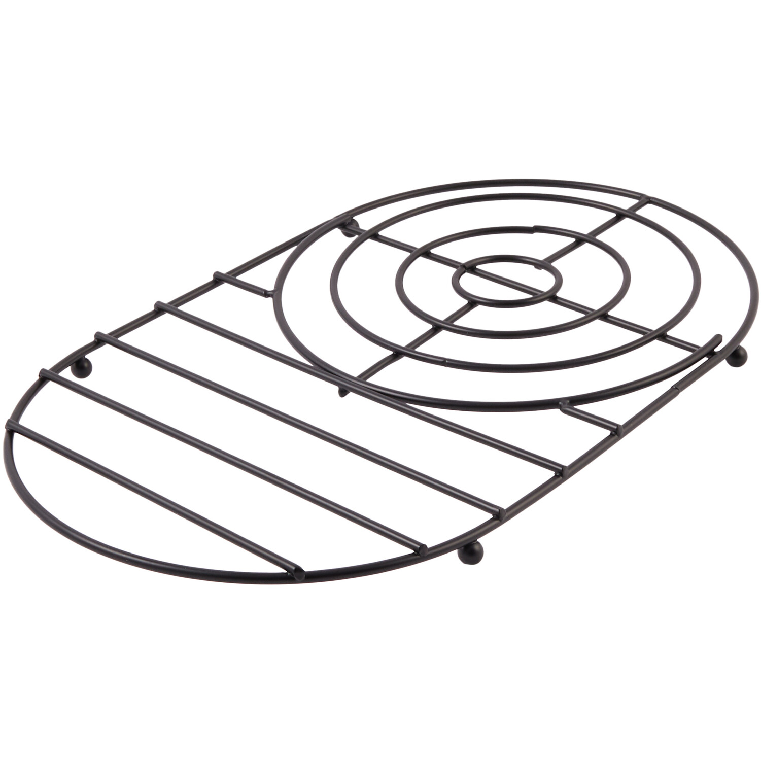 Malmo Longline Trivet - Black Image 1