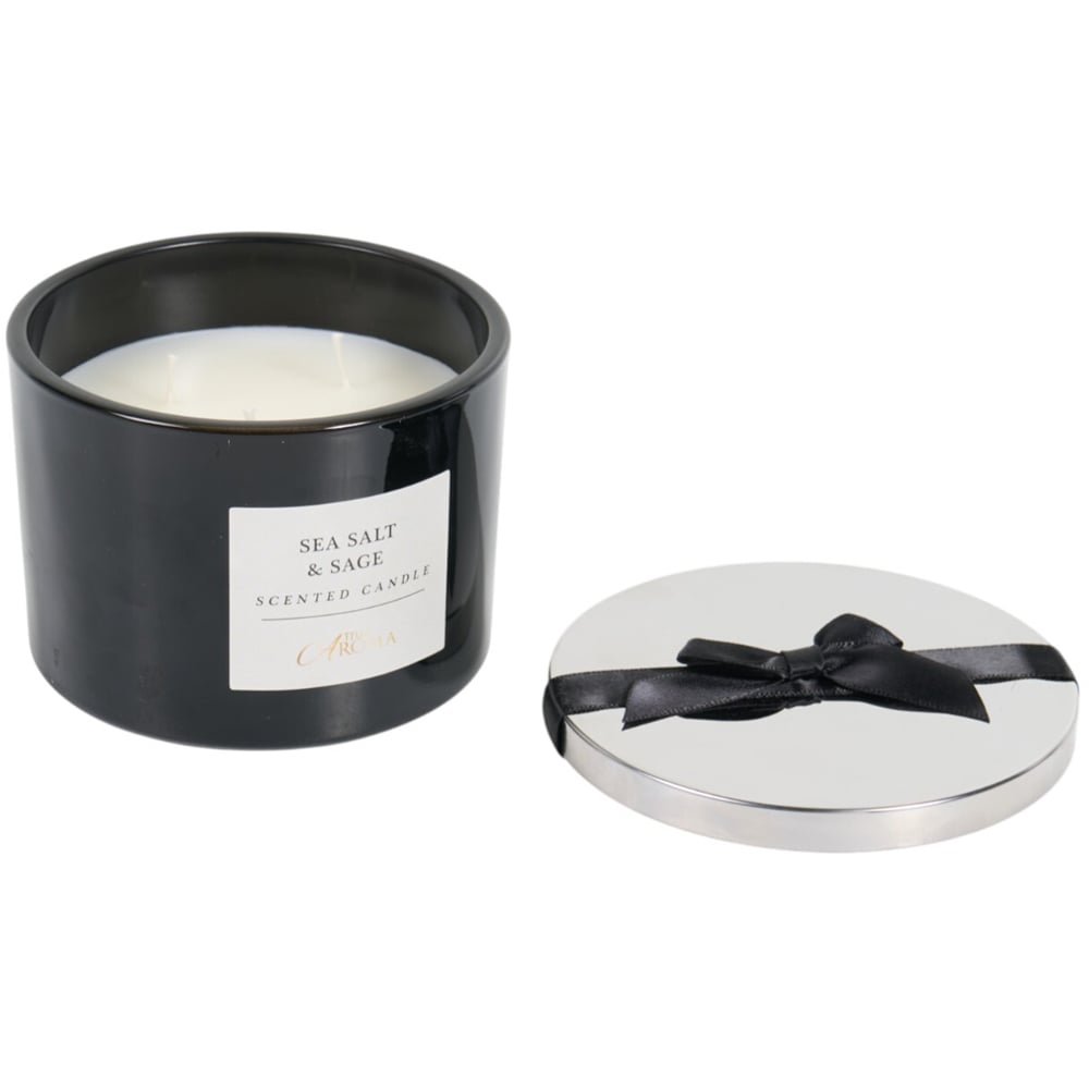 3 Wick Candle - Sea Salt and Sage Image 2