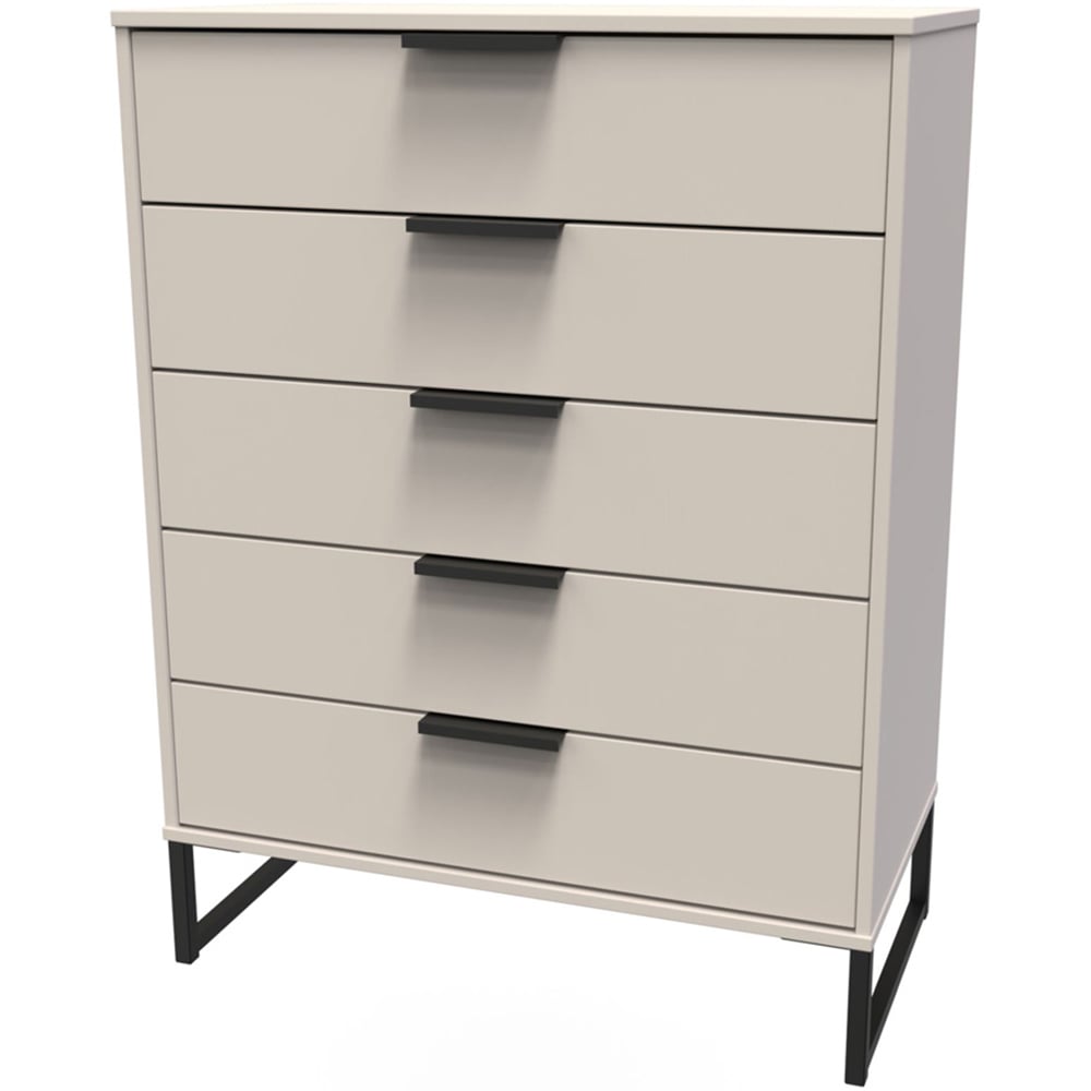 Crowndale Hong Kong 5 Drawer Kashmir Ash Chest of Drawers Image 2